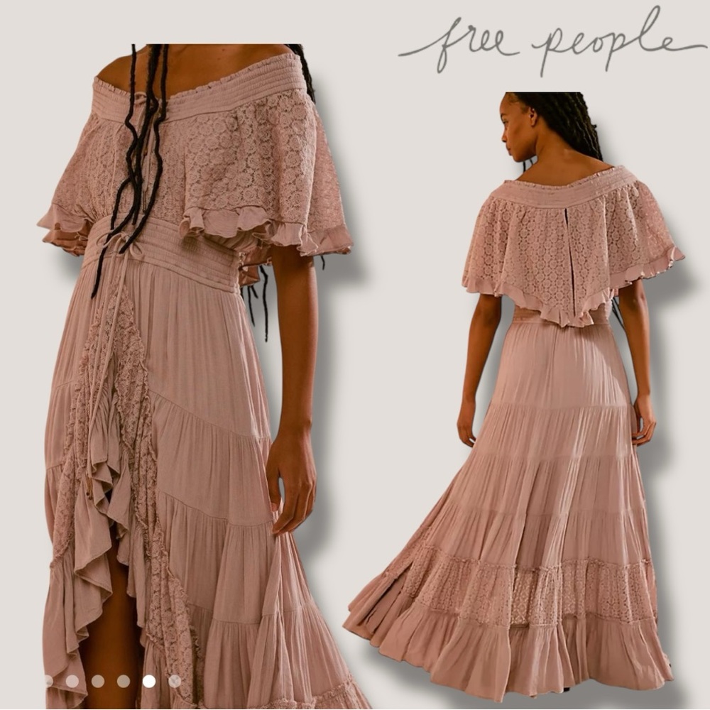 Free People Dancing On Air Maxi Dress